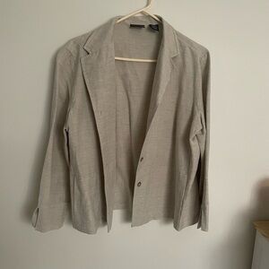 Laura Scott Petite Tan Blazer